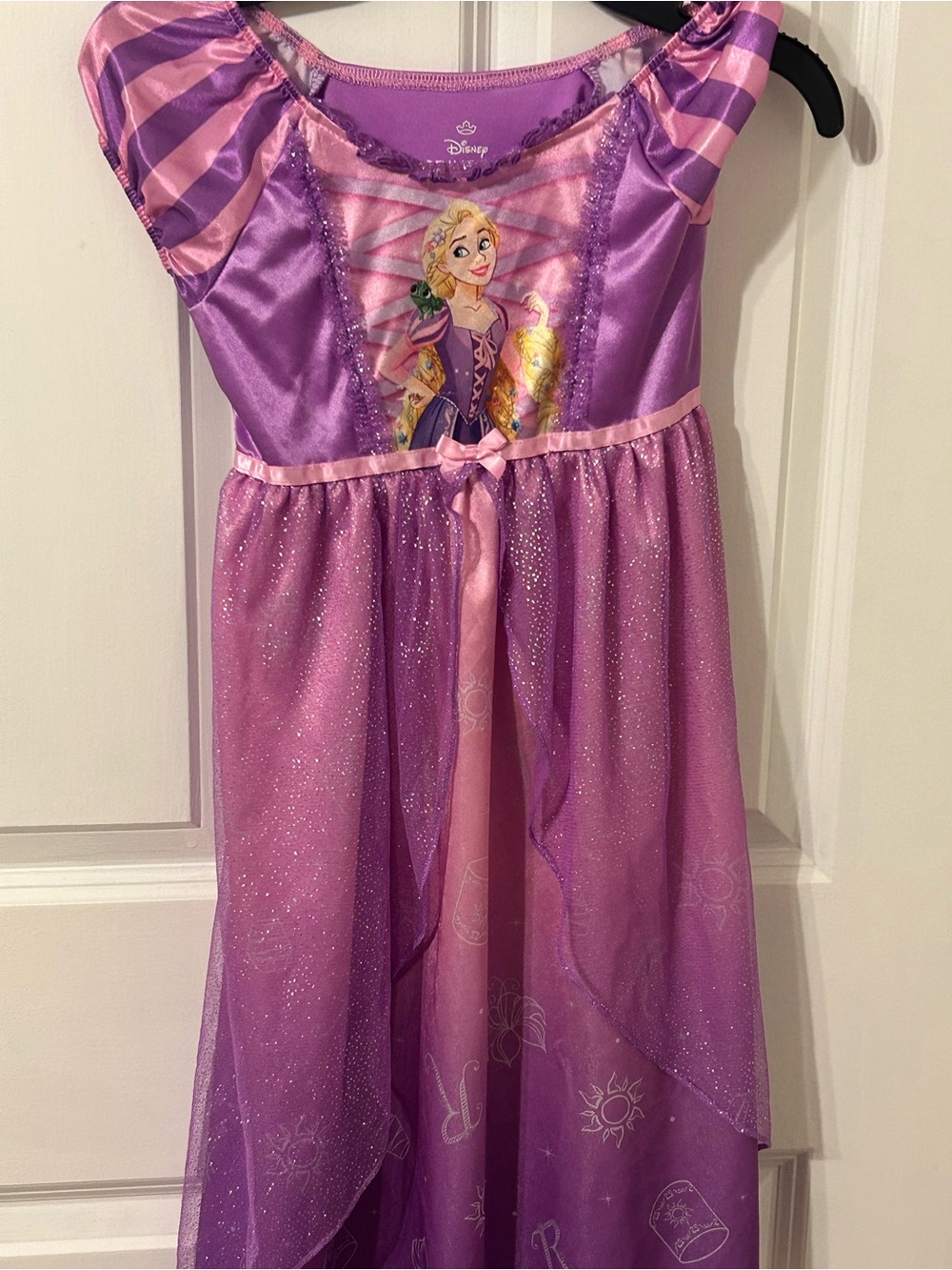 Disney Rapunzel Purple and Pink Sparkle Dress Costume